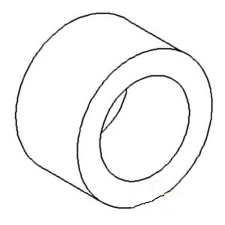 Aftermarket New Front Drawbar Pin Bushing Fits John Deere Tractors 2510 2520 + R40558